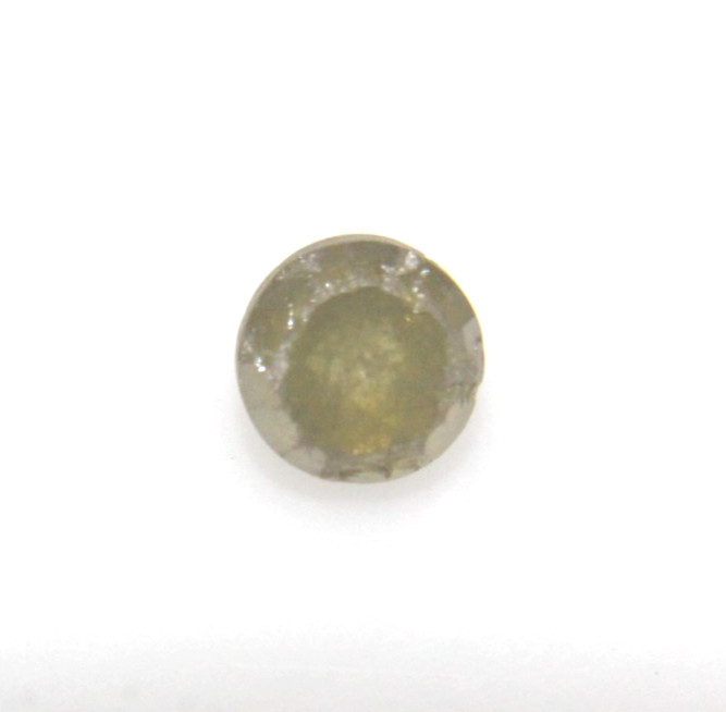 0.50Ct Natural Real Round Yellow Color Tambuli Rose Cut Diamond 4.19-4.21×2.94MM
