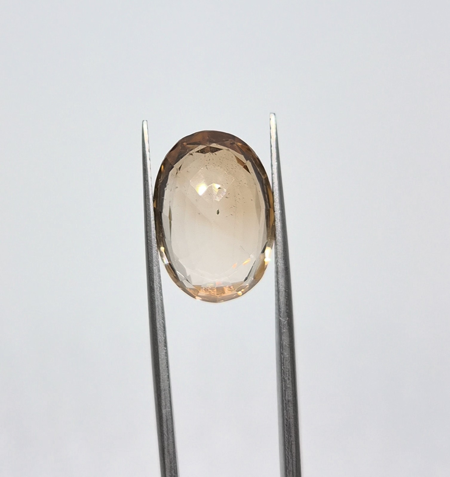 13.20ct Natural Imperial Topaz Loose Gemstone Oval Cut For Making Jewellery