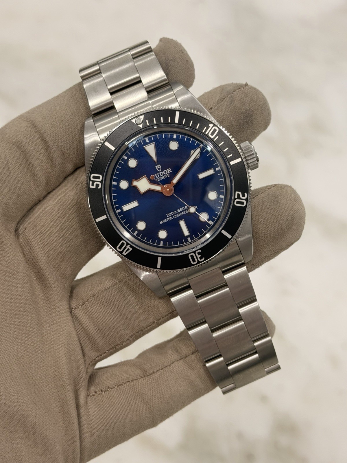 10/2025 Tudor Black Bay Steel Blue Dial 43mm Automatic Mens Watch 7943A1A0NU