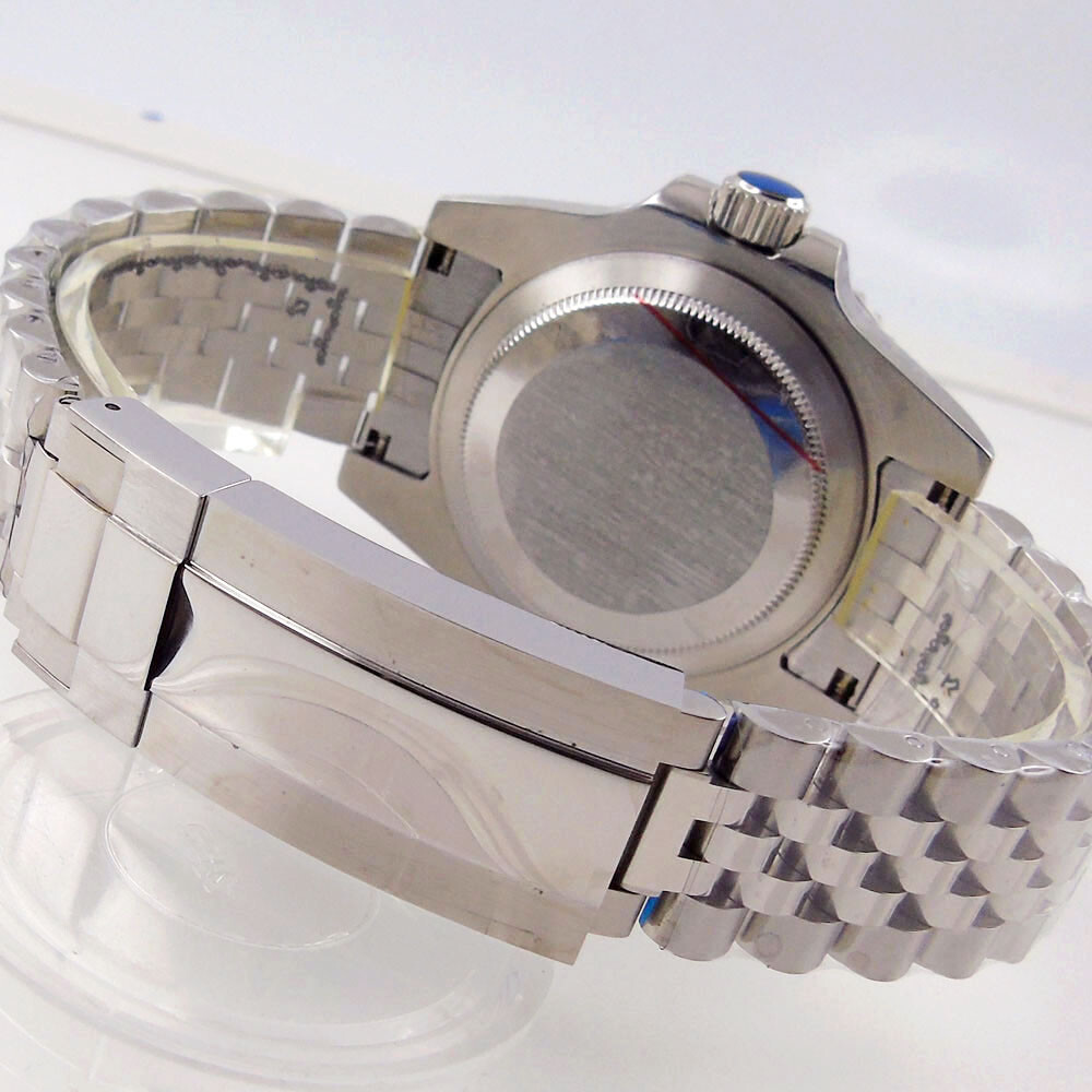 20mm 316L Steel Solid Jubilee Bracelet Fit 40mm Sub President Oyster Mens Watch