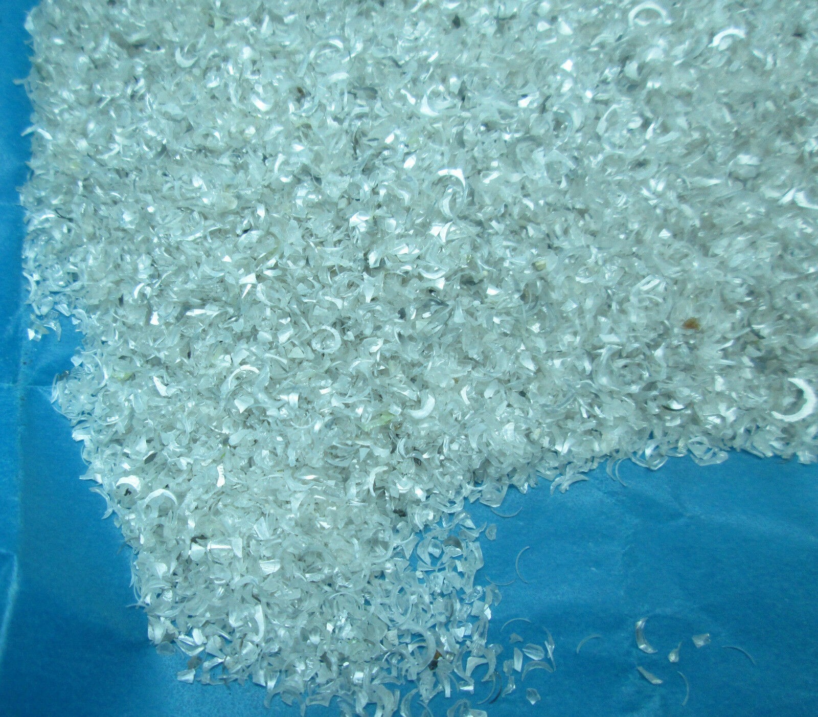 2.50Cts RAW UNCUT NATURAL REAL WHITE ROUGH NAIL SHAPE DIAMOND DUST POWDER LOT
