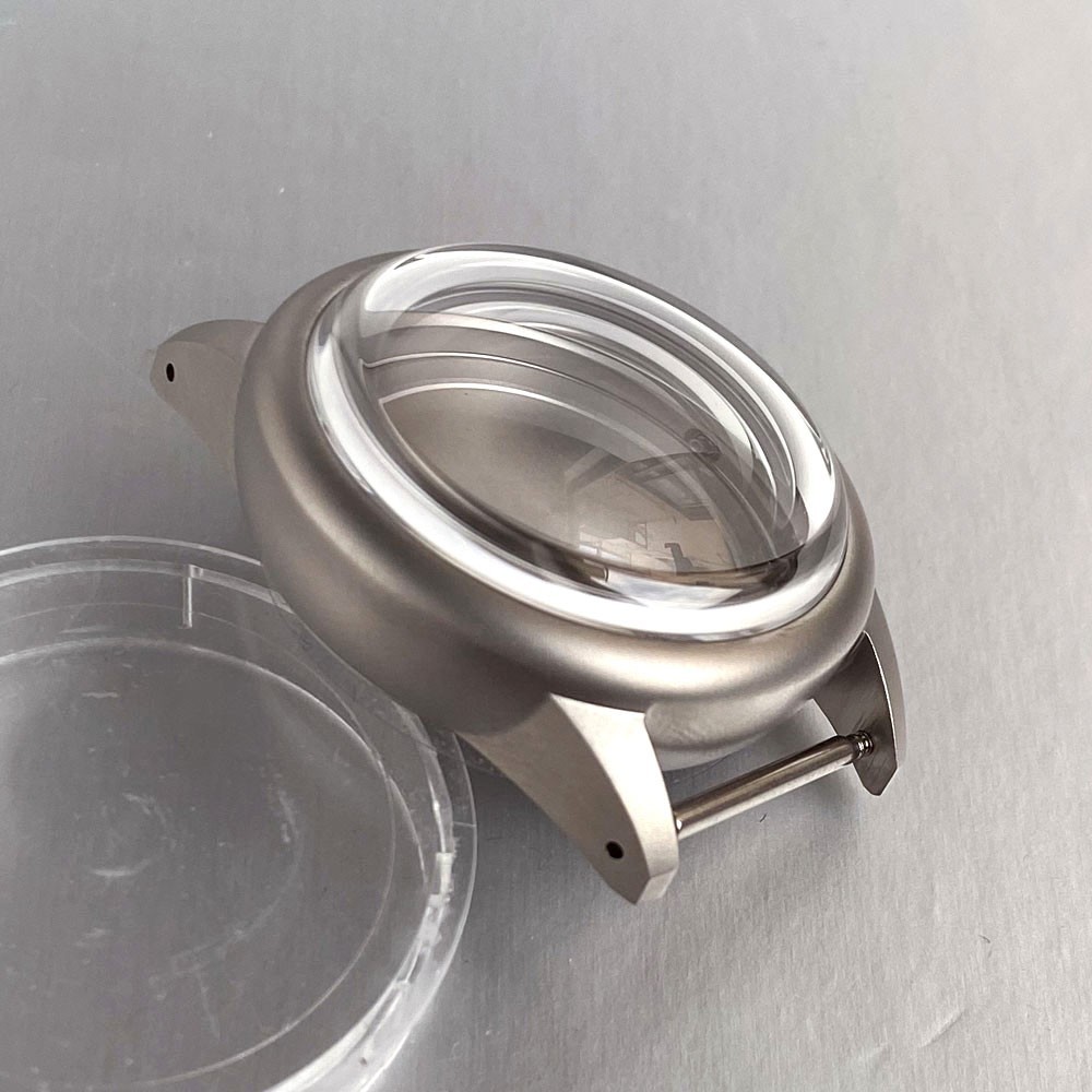 Steel Brushed 200M Dive Watch Case 36mm Sandblast Fit NH35 ETA2824 PT Sapphire