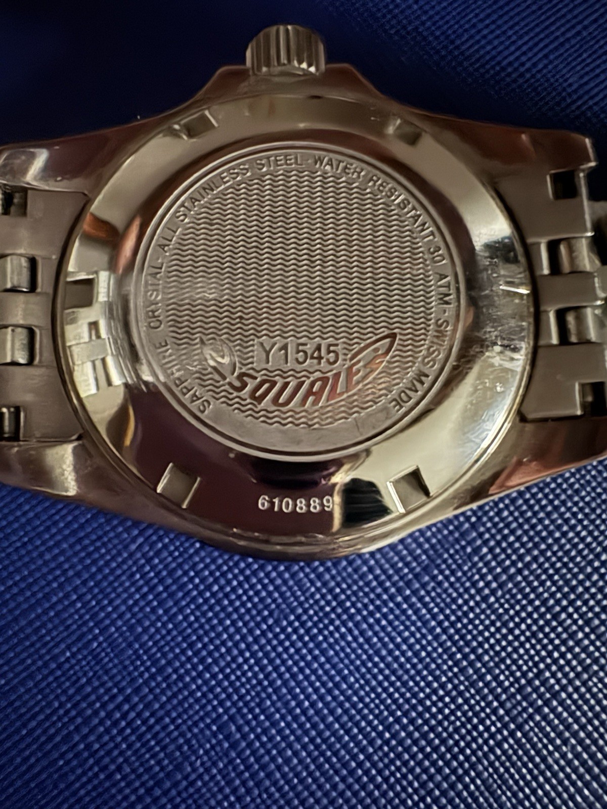 Squale GMT 1545 300 meter Swiss Automatic GMT watch with Luminous Ceramic Bezel