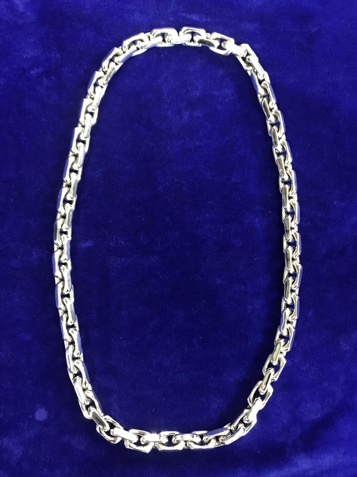 24″ Mens Real Solid Sterling Silver 925 Heavy Miami Curb Chain Link Necklace