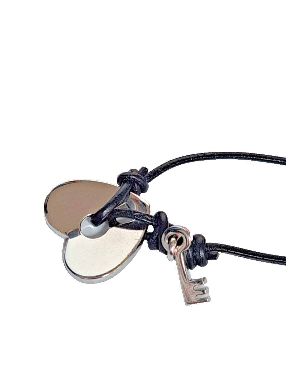 Esprit “Heart with Key” Bracelet Silver 925/Leather