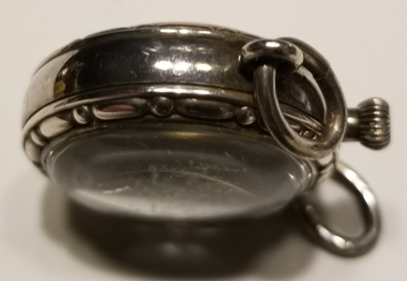 Antique Ladies Silver Watch Crystal Moderate Moderate Ball shape 3 Jewel Swiss?