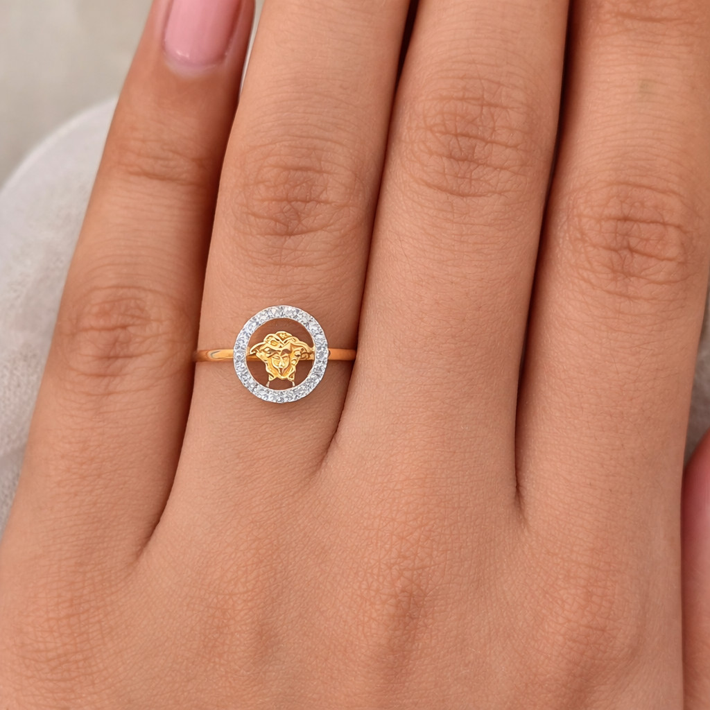 0.17 Ct. Natural Diamond in 18K Gold IGI Certified Handmade Christmas Jewelry