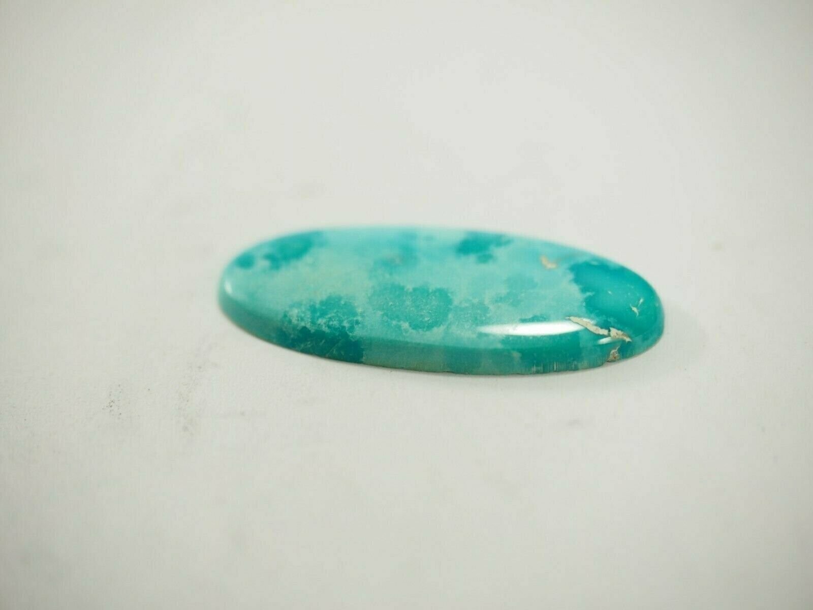 12.01 carat Natural Turquoise Mountain Cabochon 24.6 x 15.8 x 3.7mm TC-137 GEM