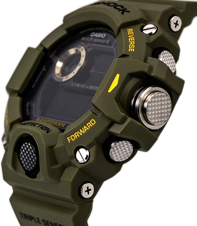 Casio G-Shock RANGEMAN Solar Powered Shock Resistant Men’s Watch – Green