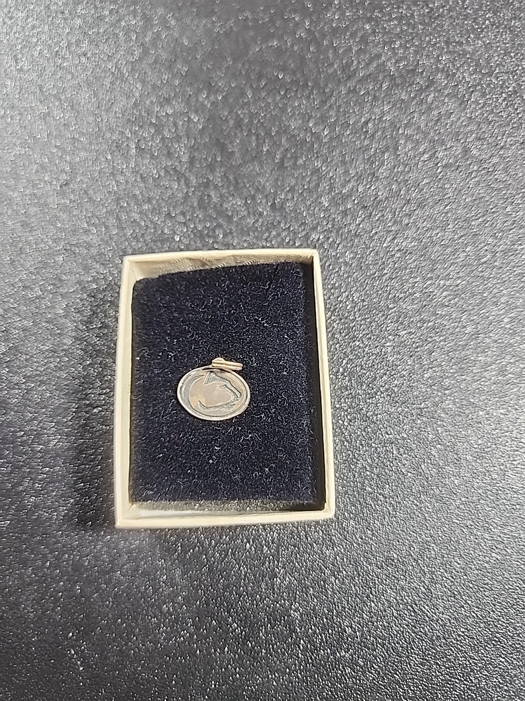 Penn State University Nittany Lions Mascot Logo Pendant in Sterling Silver