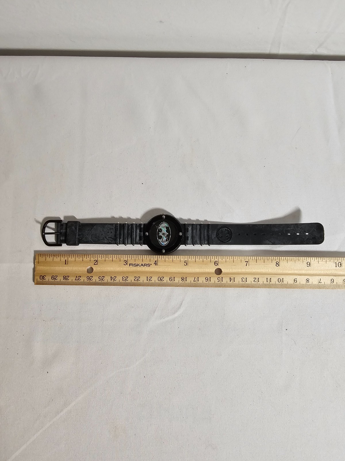 1989 Batman Wrist Watch DC Comics Quintel V102 Japan Movement