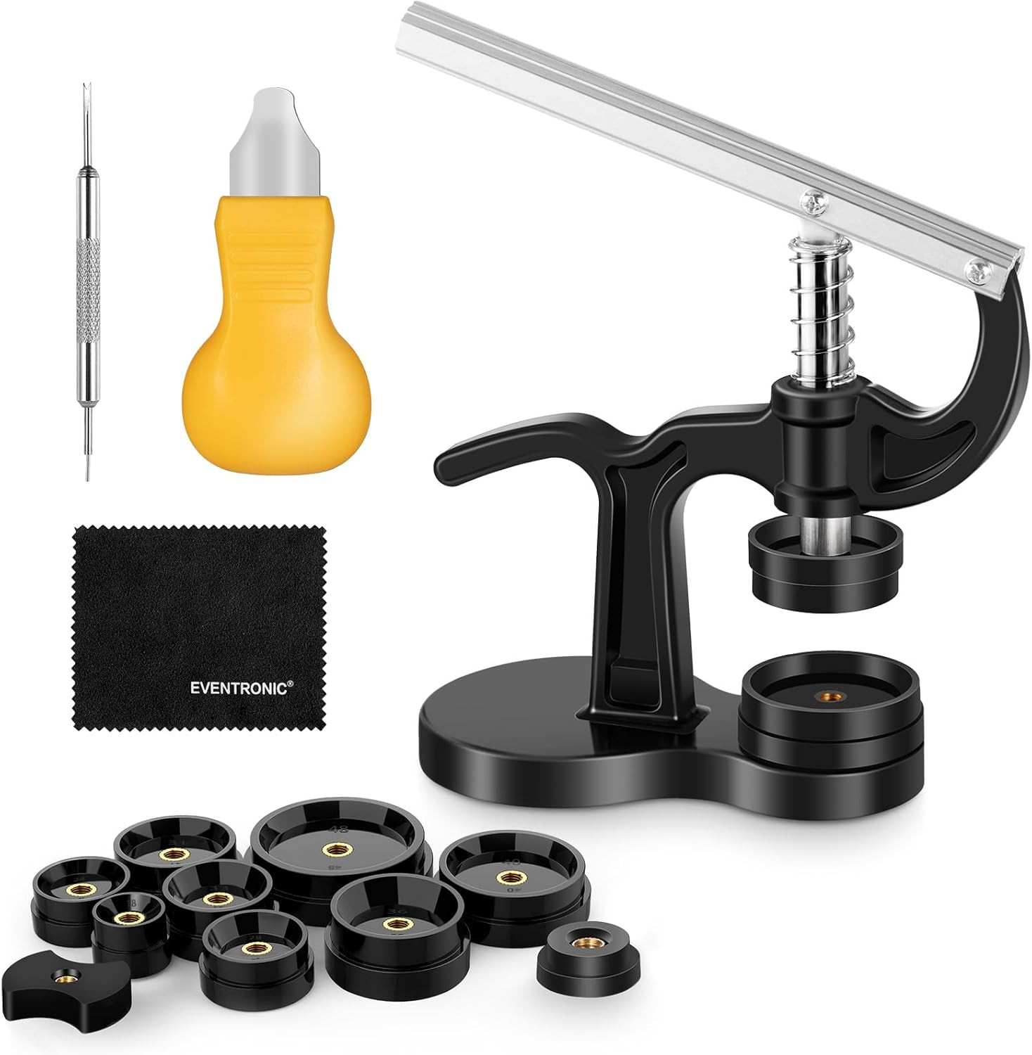 16Pcs Watch Press Tool Set, Back Case Closer for Closing the Watch Cover, Watch