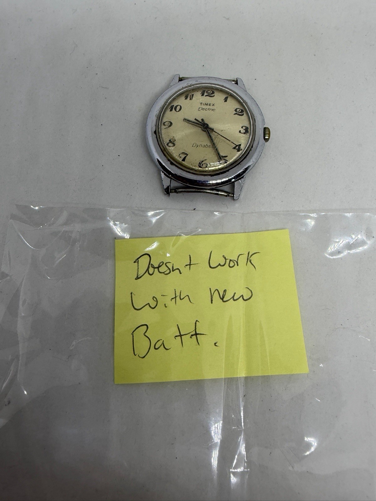 Timex Electric Dynabeat Mens Vintage Quartz Watch Parts Repair