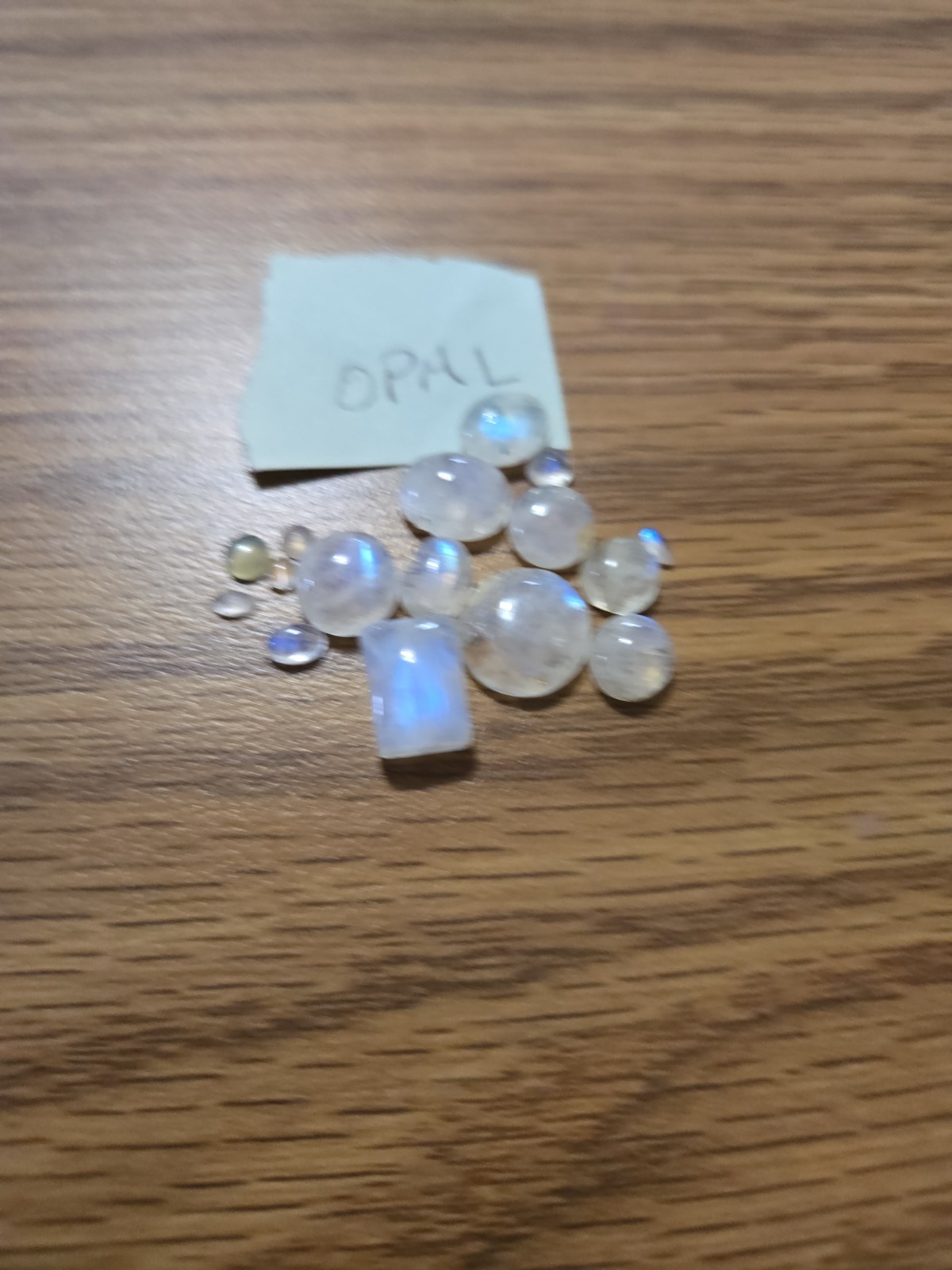opal Colored genuine natural