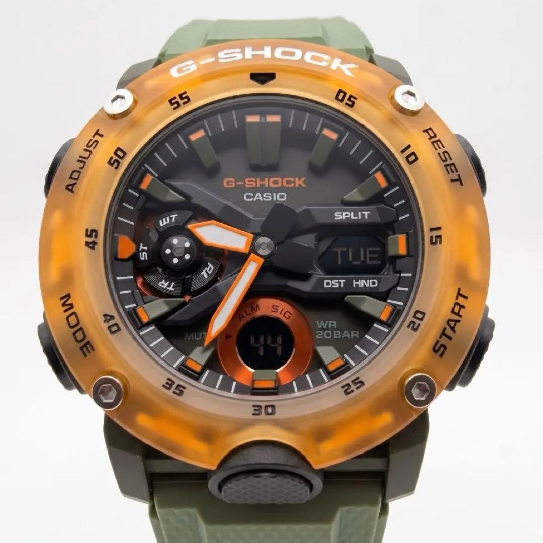 Rare Ultra CASIO G Shock GA 2000HC 3A Men’s Wristwatch
