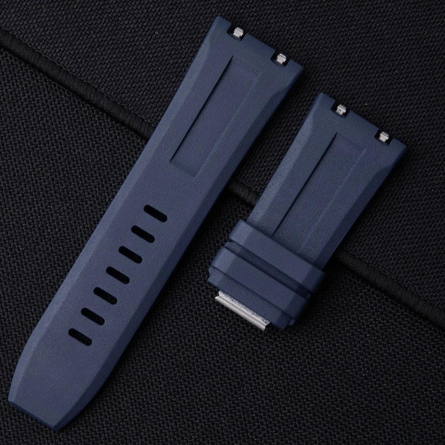 Quick Change FKM Rubber Strap Band Fits Audemars Piguet Royal Oak Offshore Diver