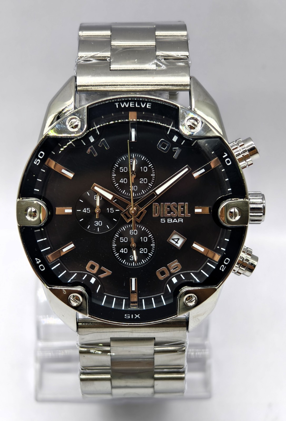 Good Diesel Spiker ”ONLY THE BRAVE” Chronograph Quartz Men’s Wrist Watch