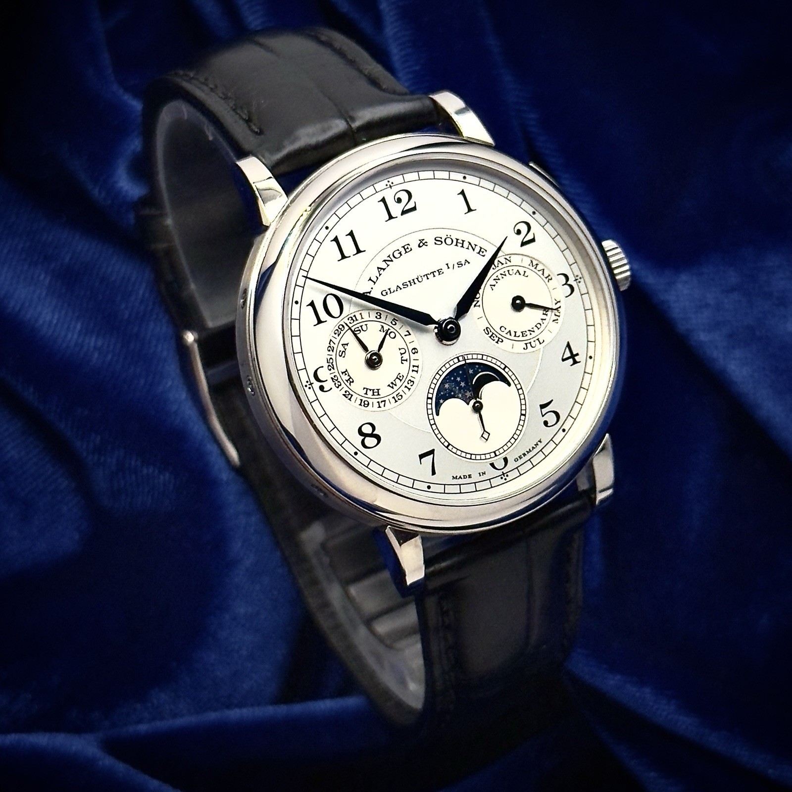 A. Lange & Sohne 1815 Annual Calendar 238.026 White Gold 40mm Box & Papers 2022