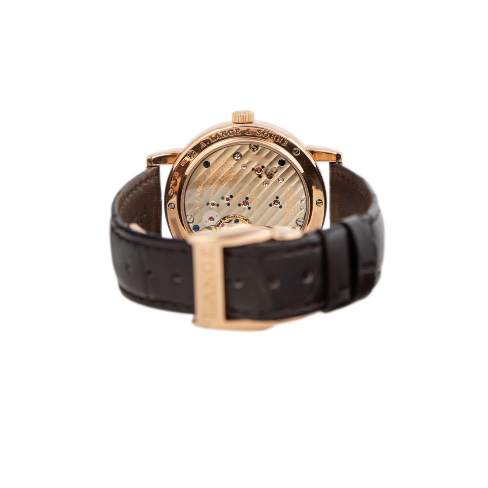 A. Lange & Sohne 1815 Rose Gold Silver Dial 40mm 233.032
