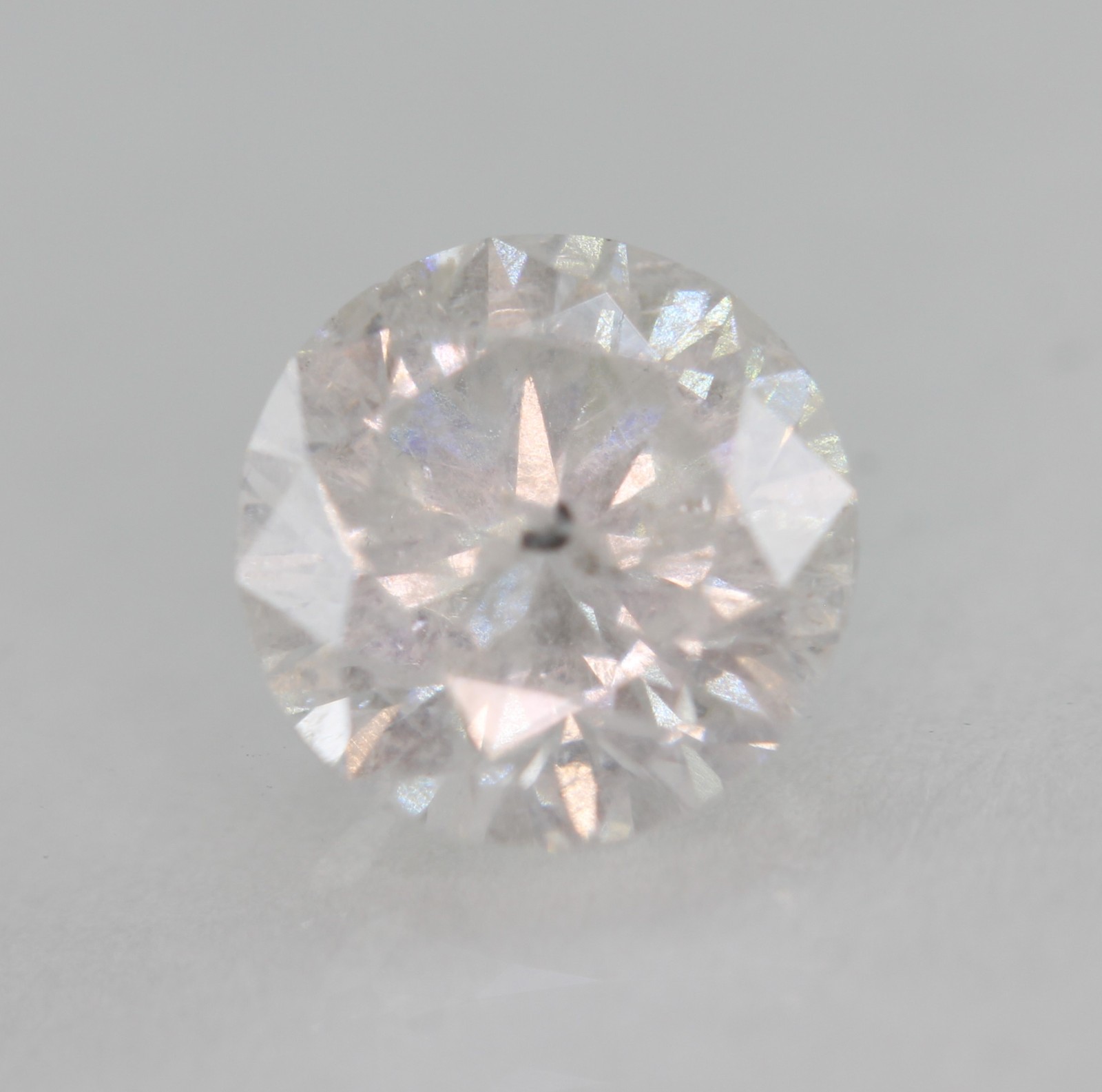 Certified 1.07 Carat D Color Round Brilliant Natural EARTH MINED Diamond 6.4mm