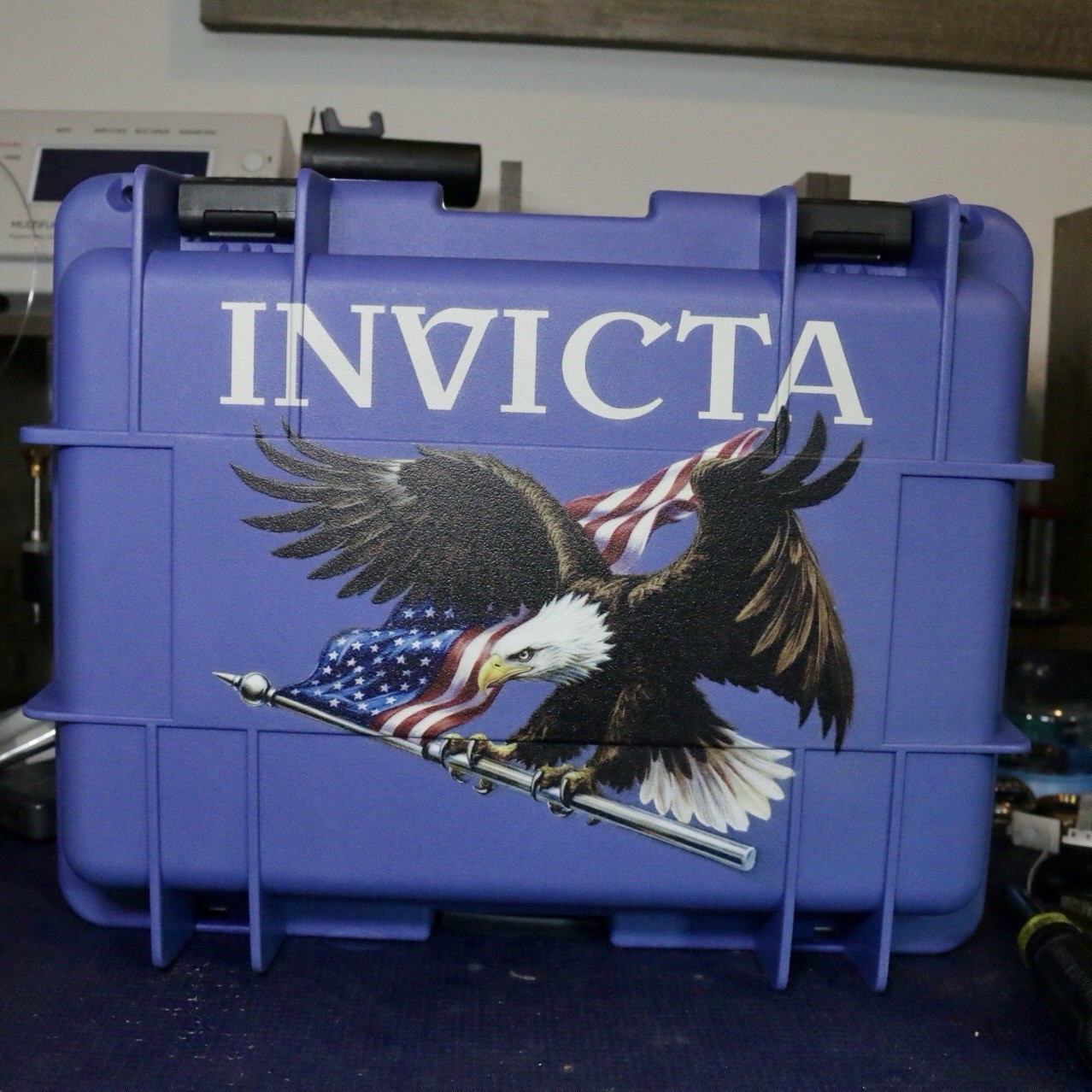 Brand New! Invicta Watch Lot w/Hard Case, 8 invicta watches, invicta tool kit