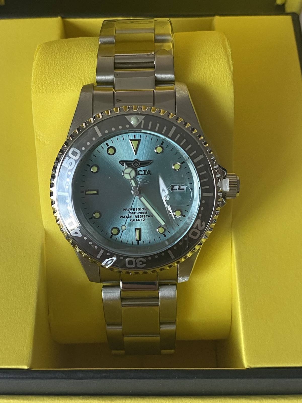 Brand New Invicta Pro Diver Anchoris Men’s Watch 37.5mm Steel (48726)