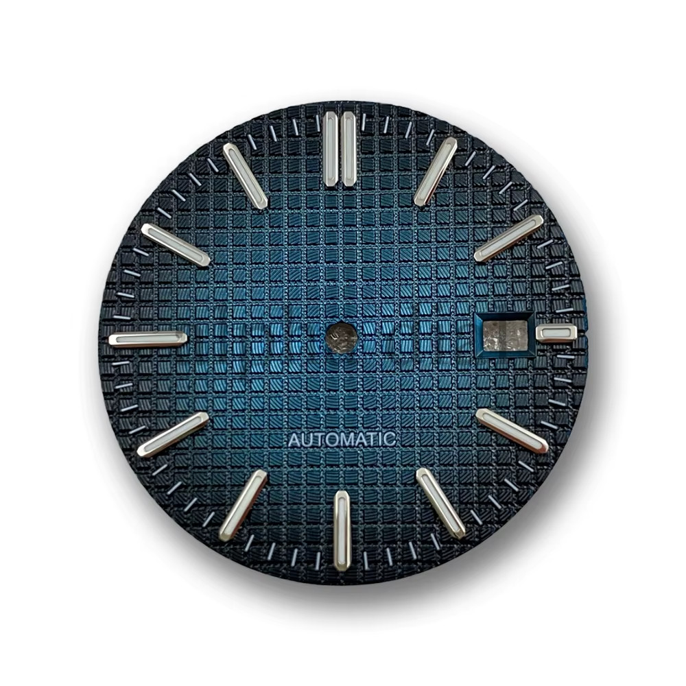 31.8Mm No Logo Waffle Texture Dial Suitable for AP Royal Oak Seiko NH35/36/4R/6R
