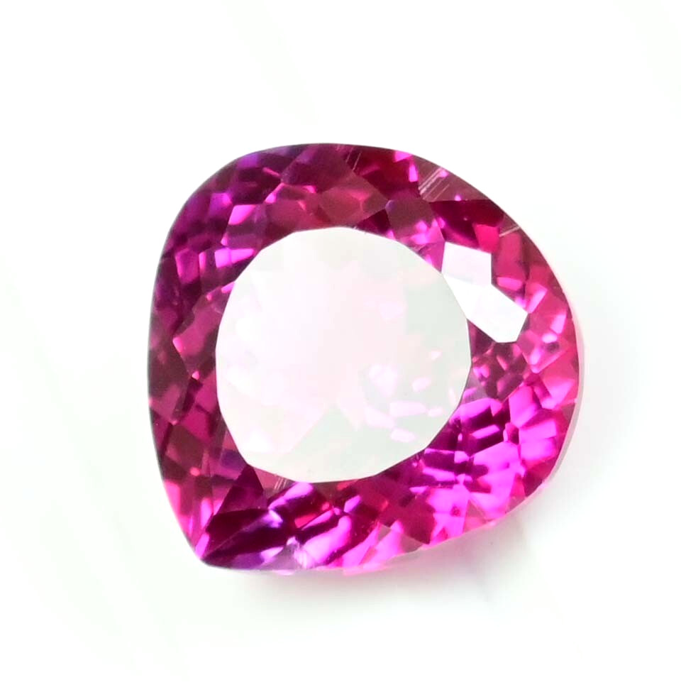 Stunning Natural Pitambari Sapphire 11.70 Ct Bi-Color Pear Certified Gemstone