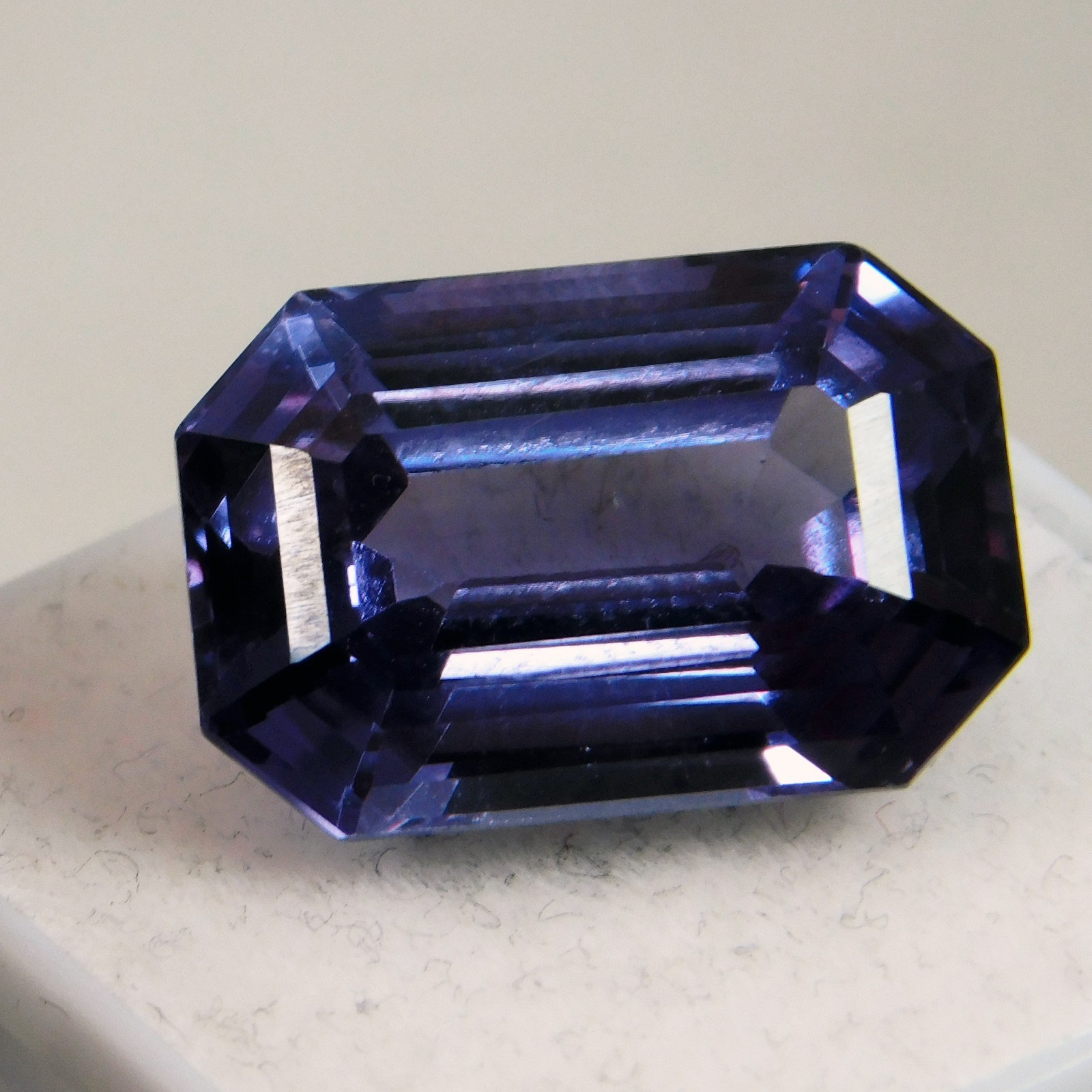 20.00 Ct Natural Color Change Alexandrite Emerald Cut Certified Loose Gemstone