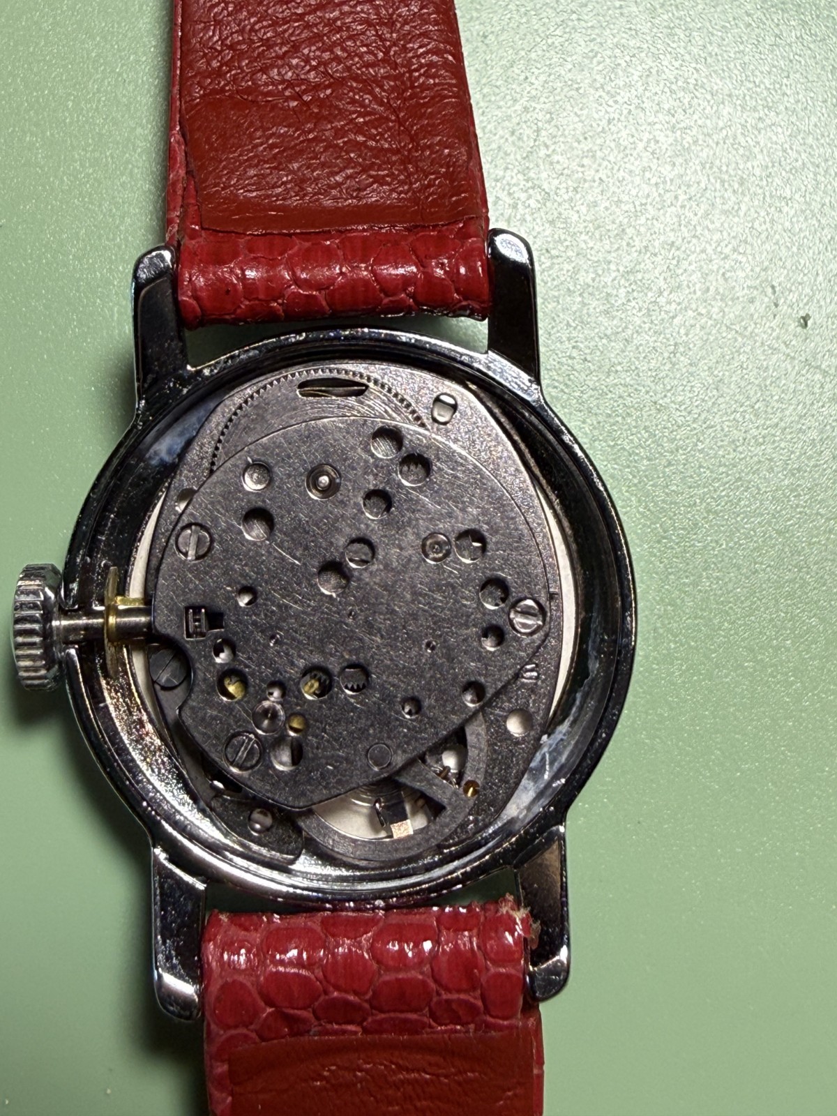 Vintage Mickey Mouse Ingersoll Manual Wind Watch 3L70 from 1970s