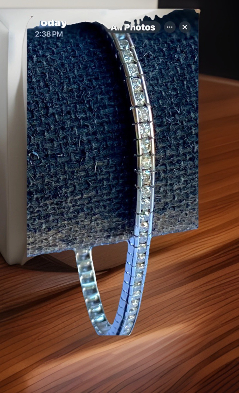 SI 1-H~ 2.0 ctw Round Cut Natural Diamond Tennis Bracelet 14k Solid White Gold