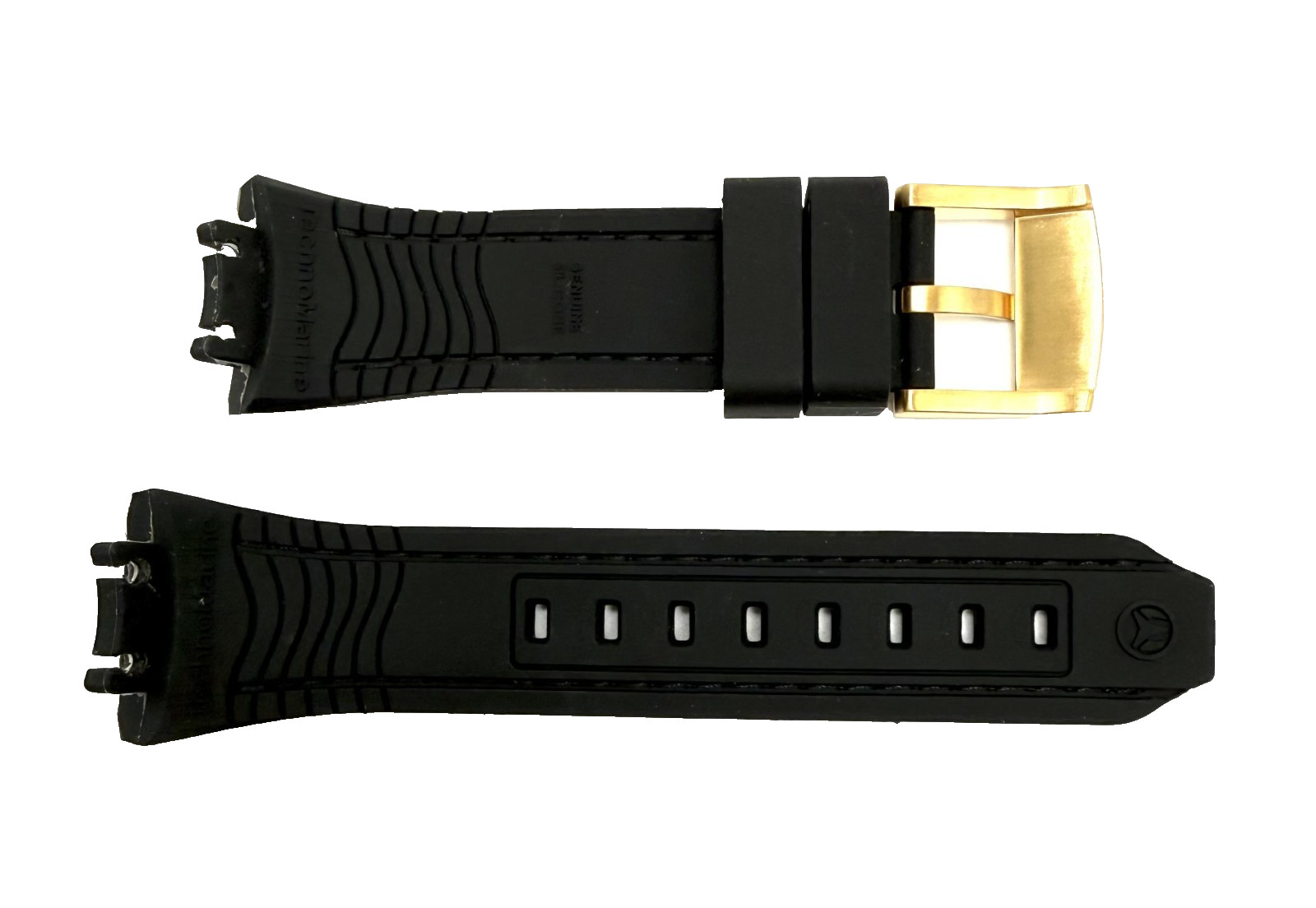 New Technomarine TM-115380 One /Cruise Collection Black Silicone 26mm Watch Band