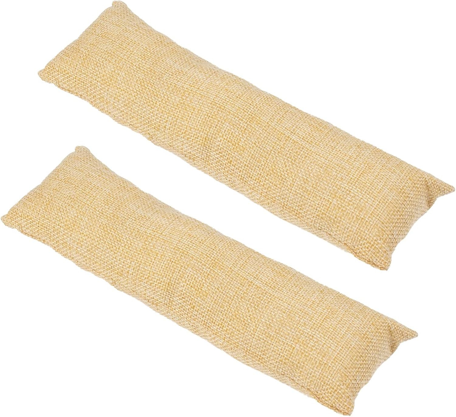 Framendino, 2 Pack Linen Long Watch Pillow Bracelet Bangle Cushions Display