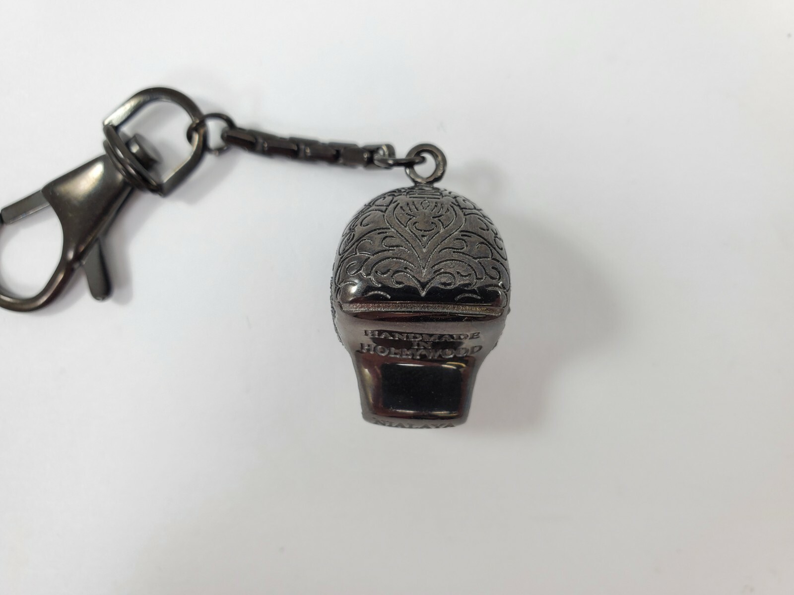 Nialaya Jewelry Hollywood Laughing Rhinestone All Black Skull Keychain – 3cm