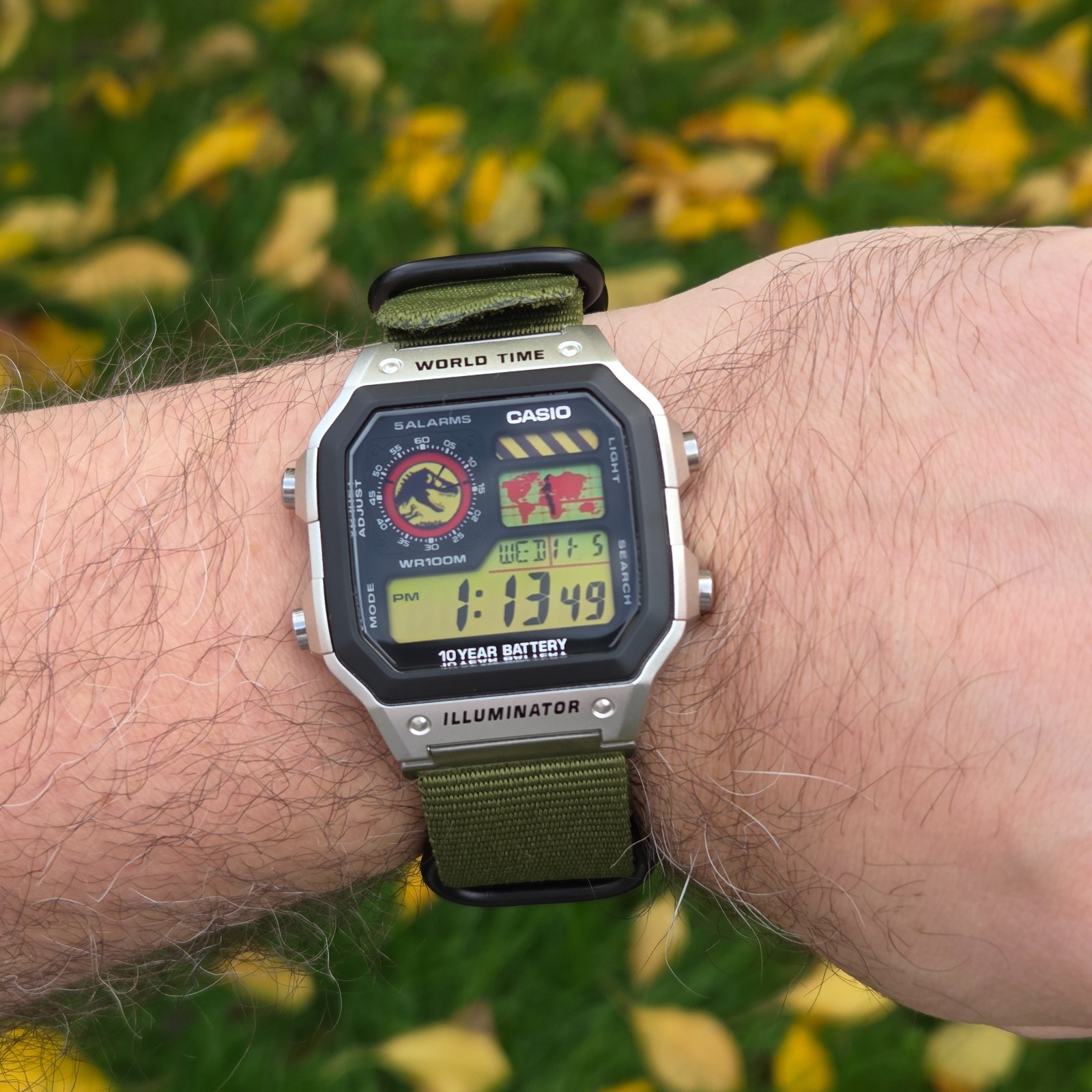 New Casio Royale AE1200 Mod – Apex Tracker (Jurassic Edition)