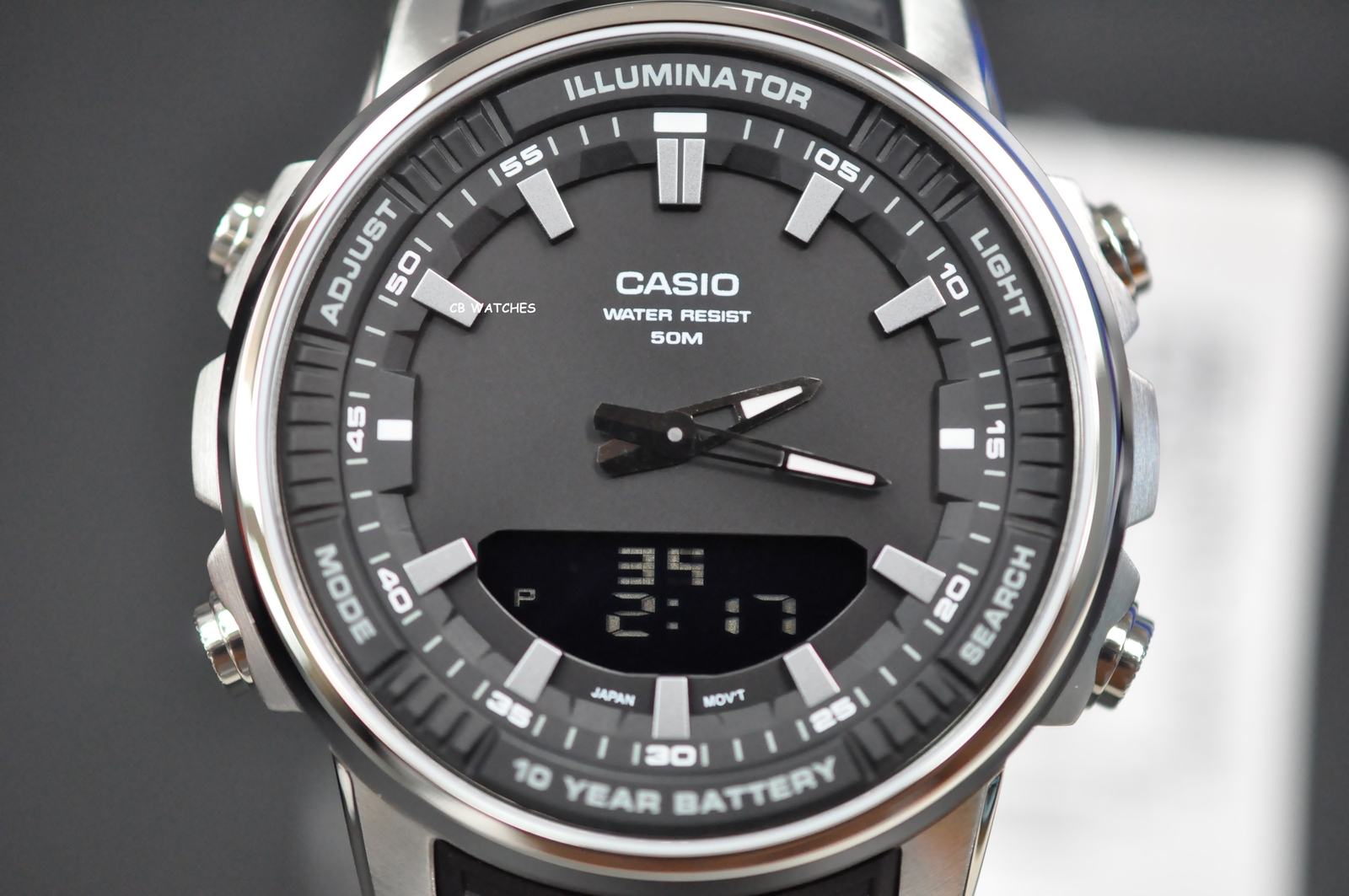 Casio Analog-Digital 10 years Battery AMW-880-1A watch