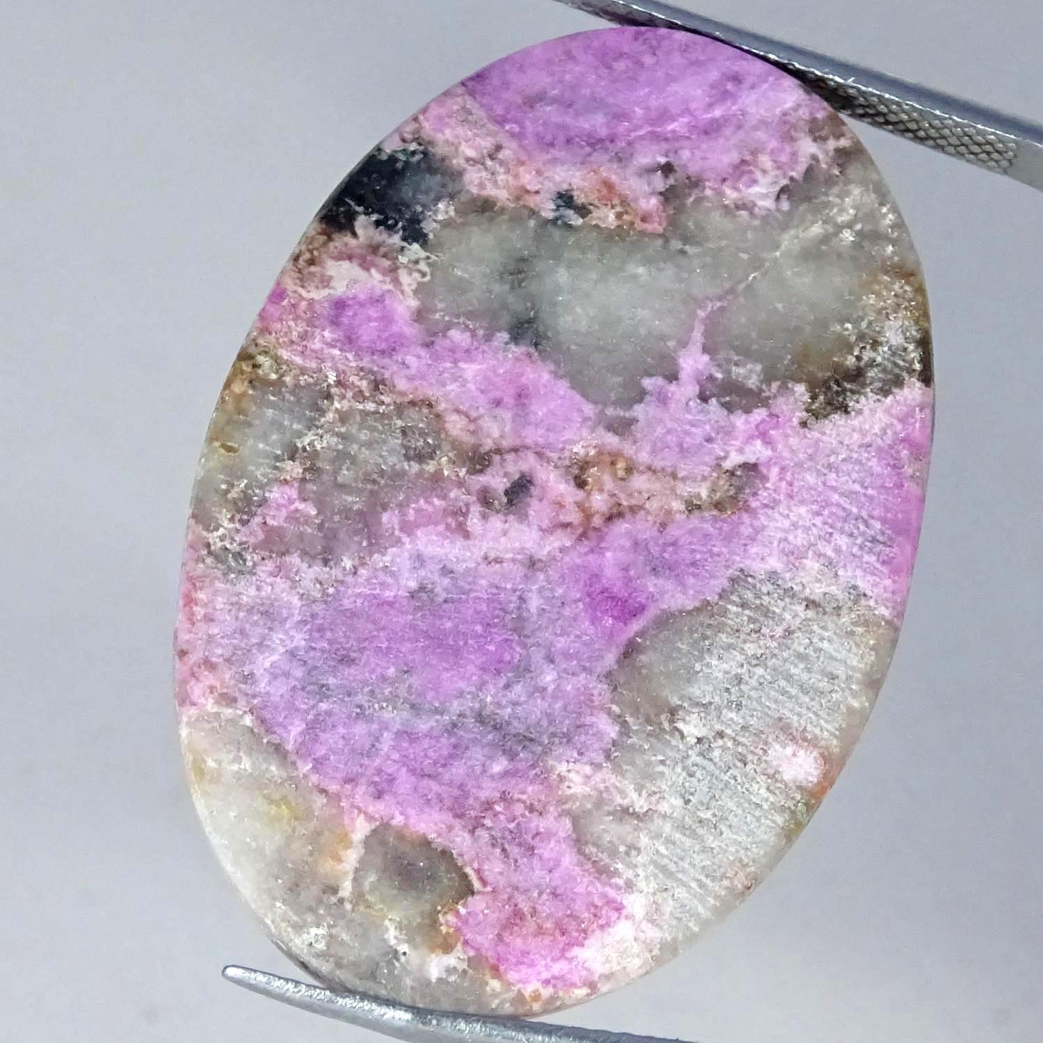 43.50Cts Natural Cobalto Calcite Jewelry Making Oval Cabochon 25X37X5MM