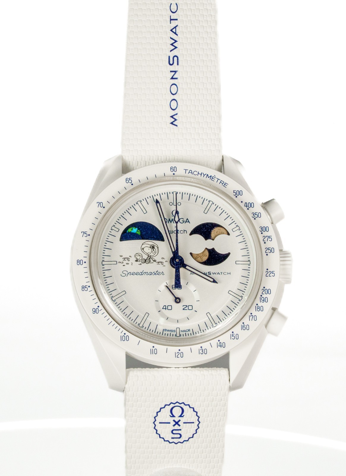 OMEGA x Swatch MoonSwatch Mission to Earthphase Moonshine Gold 42mm White UNWORN
