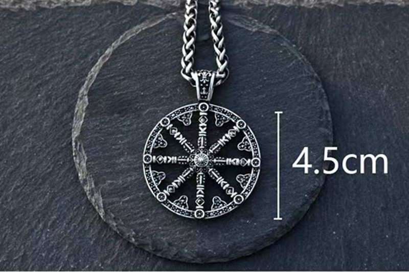 Cross necklace,men’s personality, hip-hop trend,titanium steel pendant,artistic