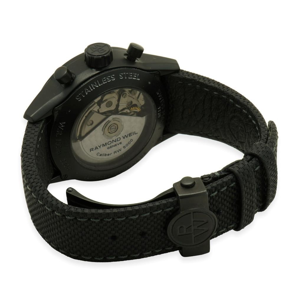 Raymond Weil Black PVD Freelancer Urban Black Chronograph 42mm