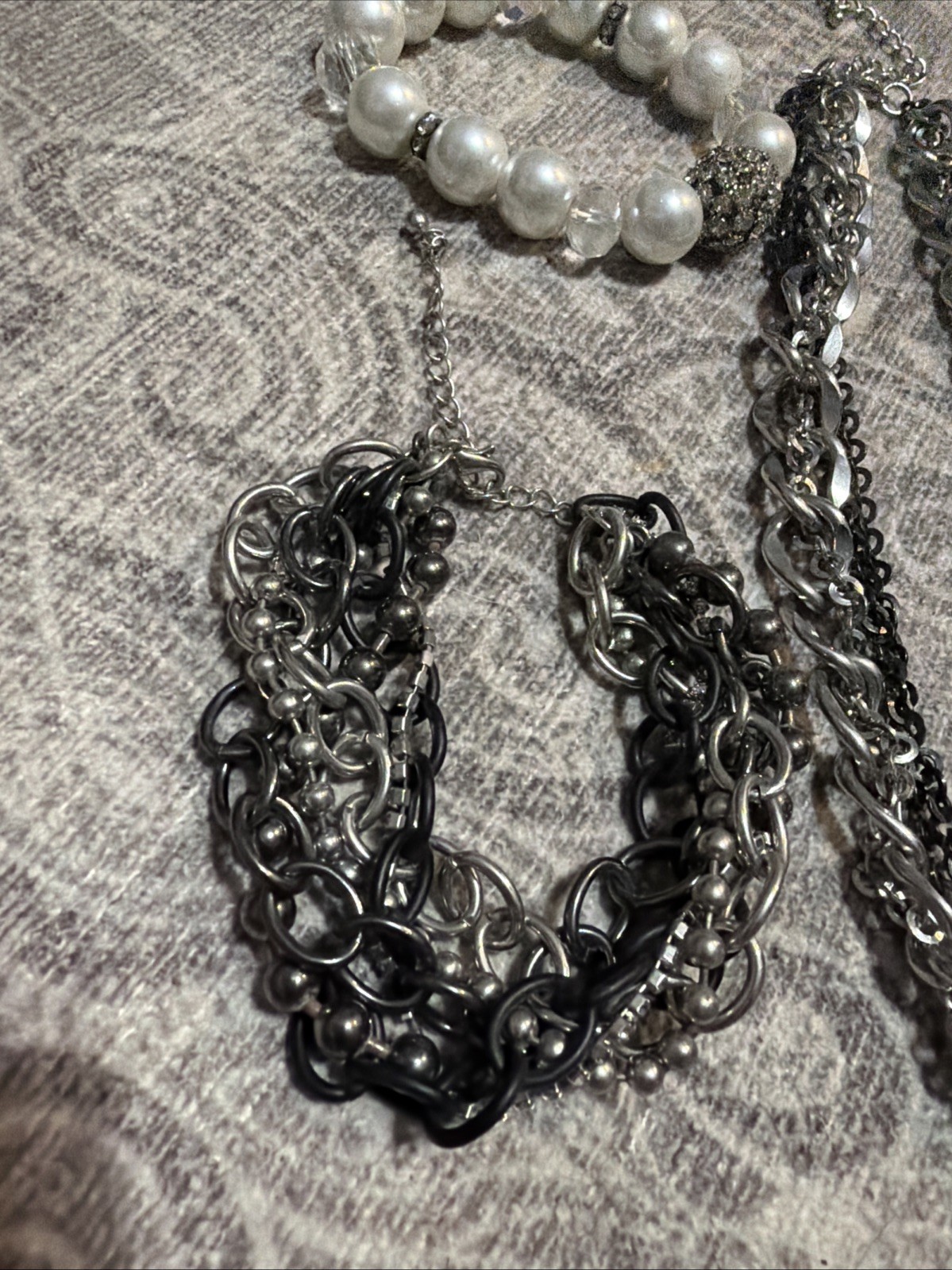 20 Lot Gothic Inspired Costume Jewelry Romance Core Goth Black Emo Renaissance