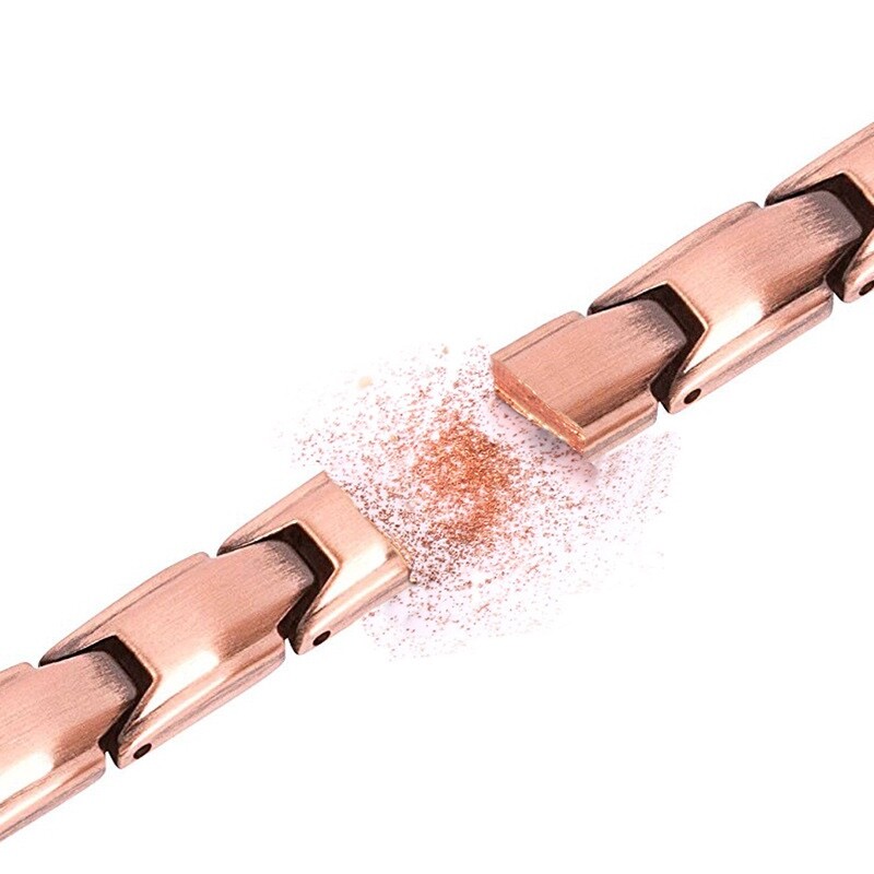 Pure Copper Magnetic Bracelet Bangle Arthritis Pain Relief Balance Energy Stress