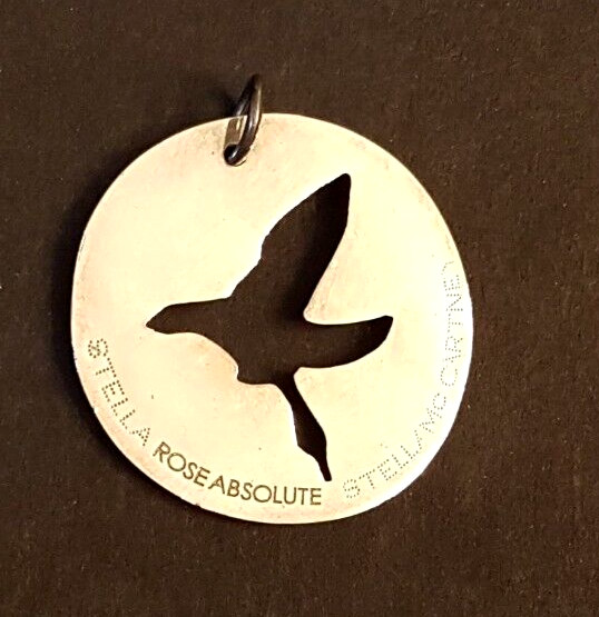 RARE Stella McCartney Rose Absolute Pendant/Key Fob only Silver Tone Goose