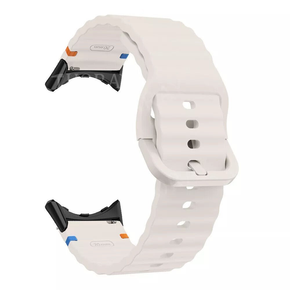 Silicone Sport Watch Band Strap For Google Pixel Watch/Watch 2/Watch 3 41mm 45mm
