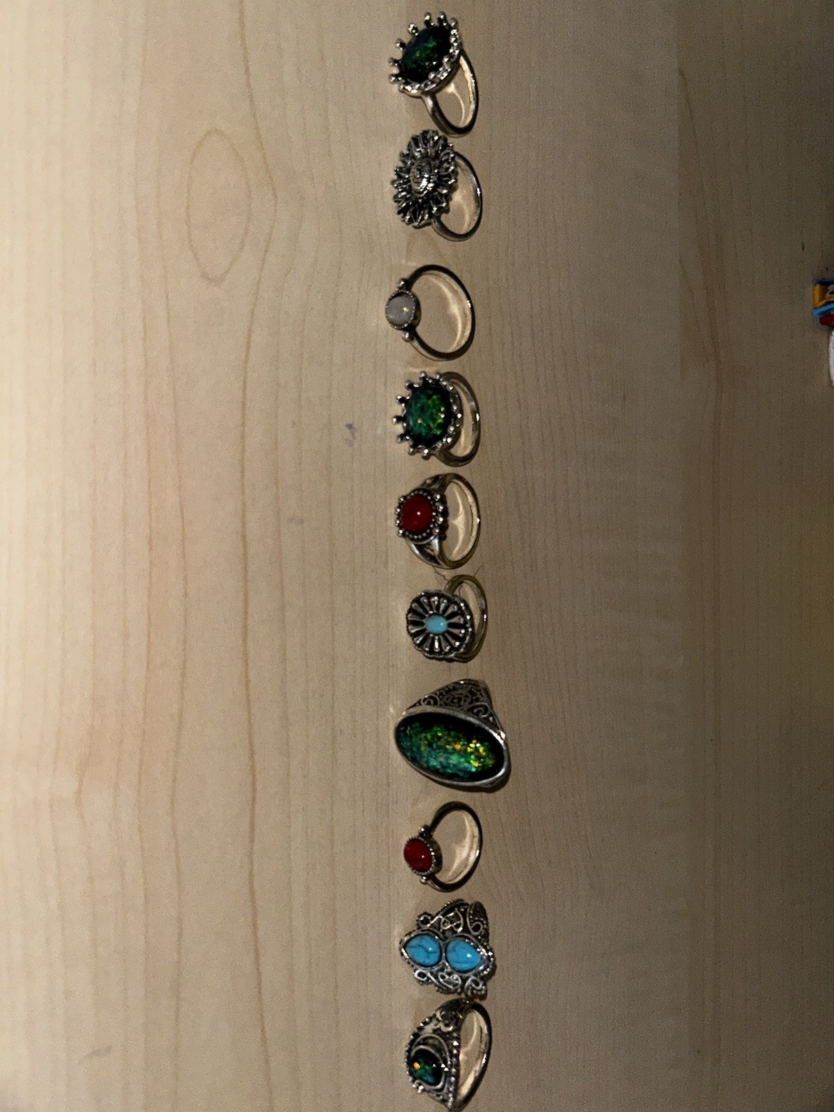Women’s Various Sizes Pendant Necklaces and Rings
