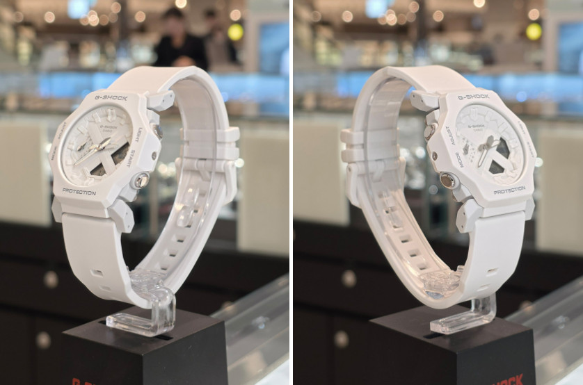 Casio G-Shock GA-2300-7ADR White Analog Digital Compact Watch 200M