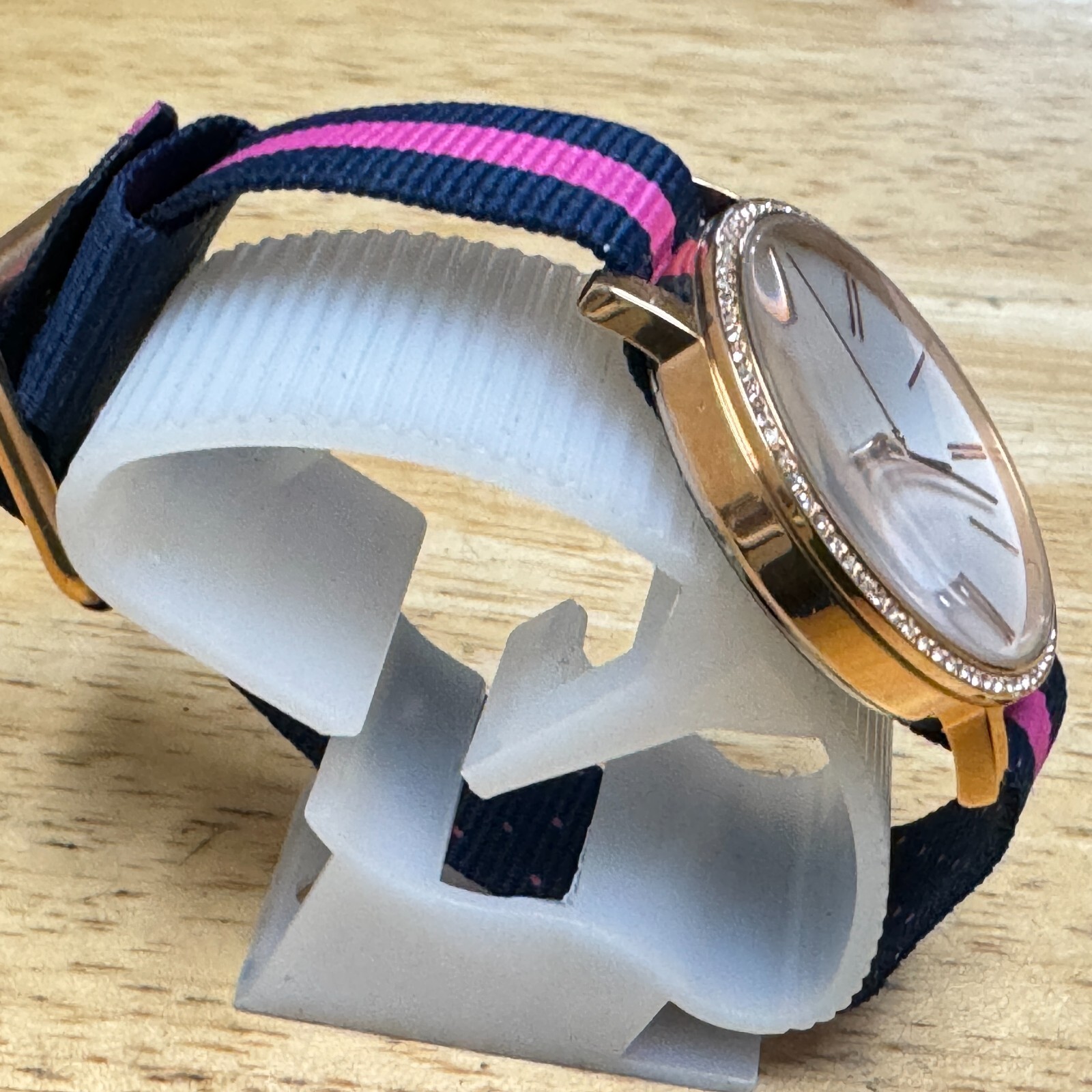 Chaps Quartz Watch CH1018 Unisex 50m Rose Gold Tone Steel Analog New Battery