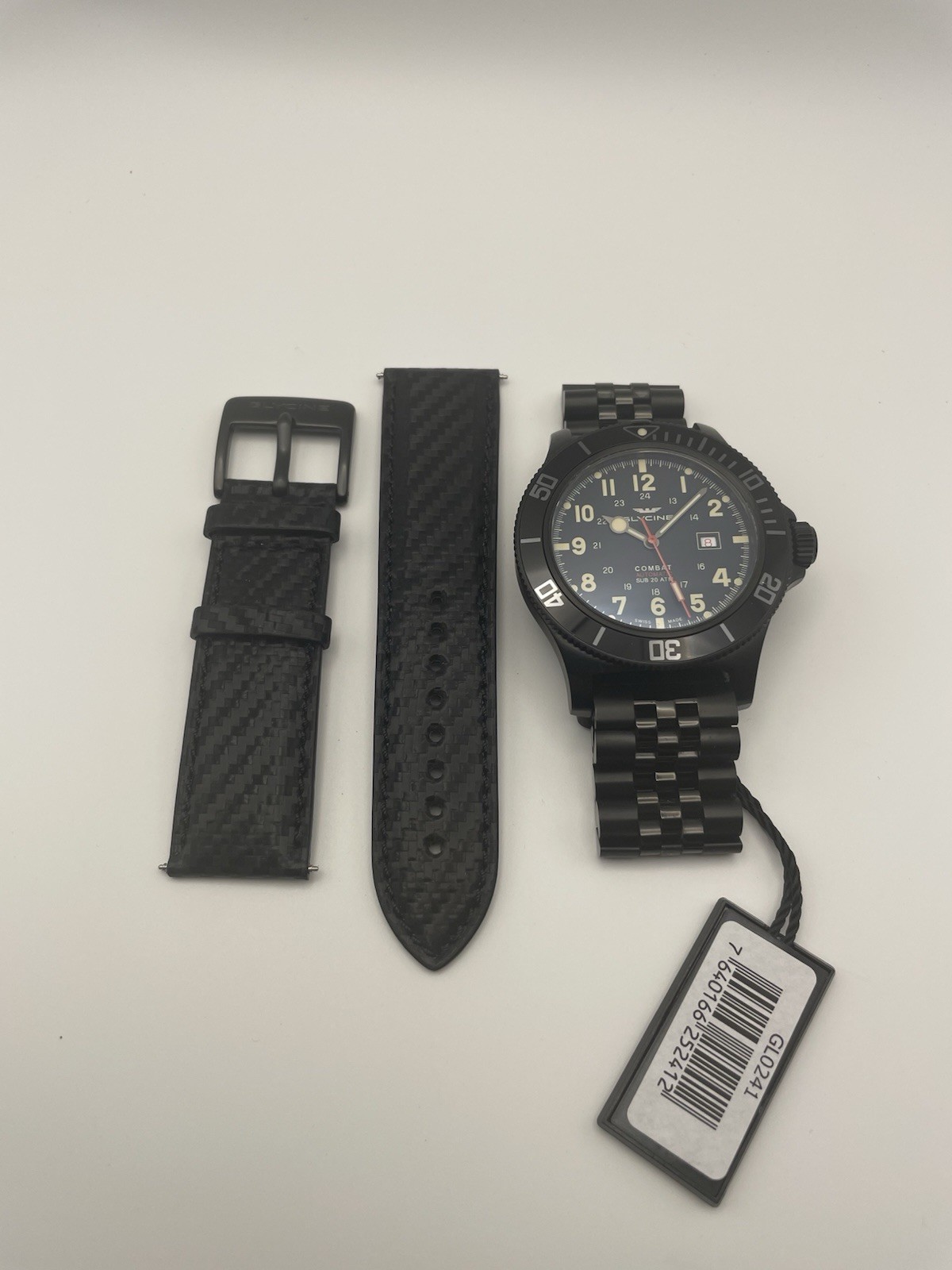 Glycine Combat Sub 48mm GL0241 Swiss Automatic Sapphire Crystal