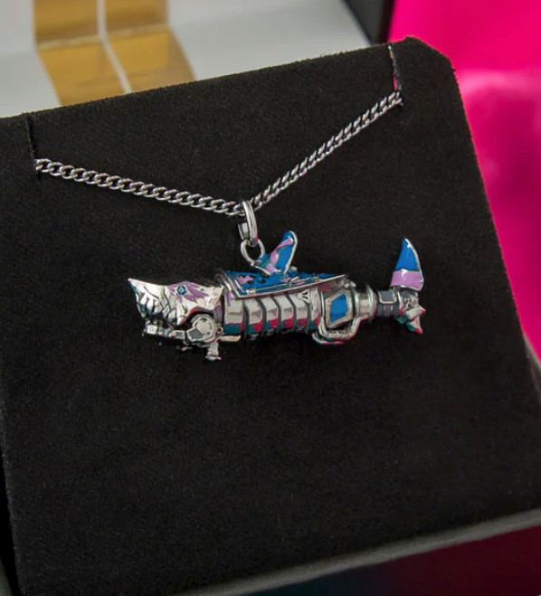 Arcane Jinx Fishbones Necklace Riot Store Official League of Legends Pendant