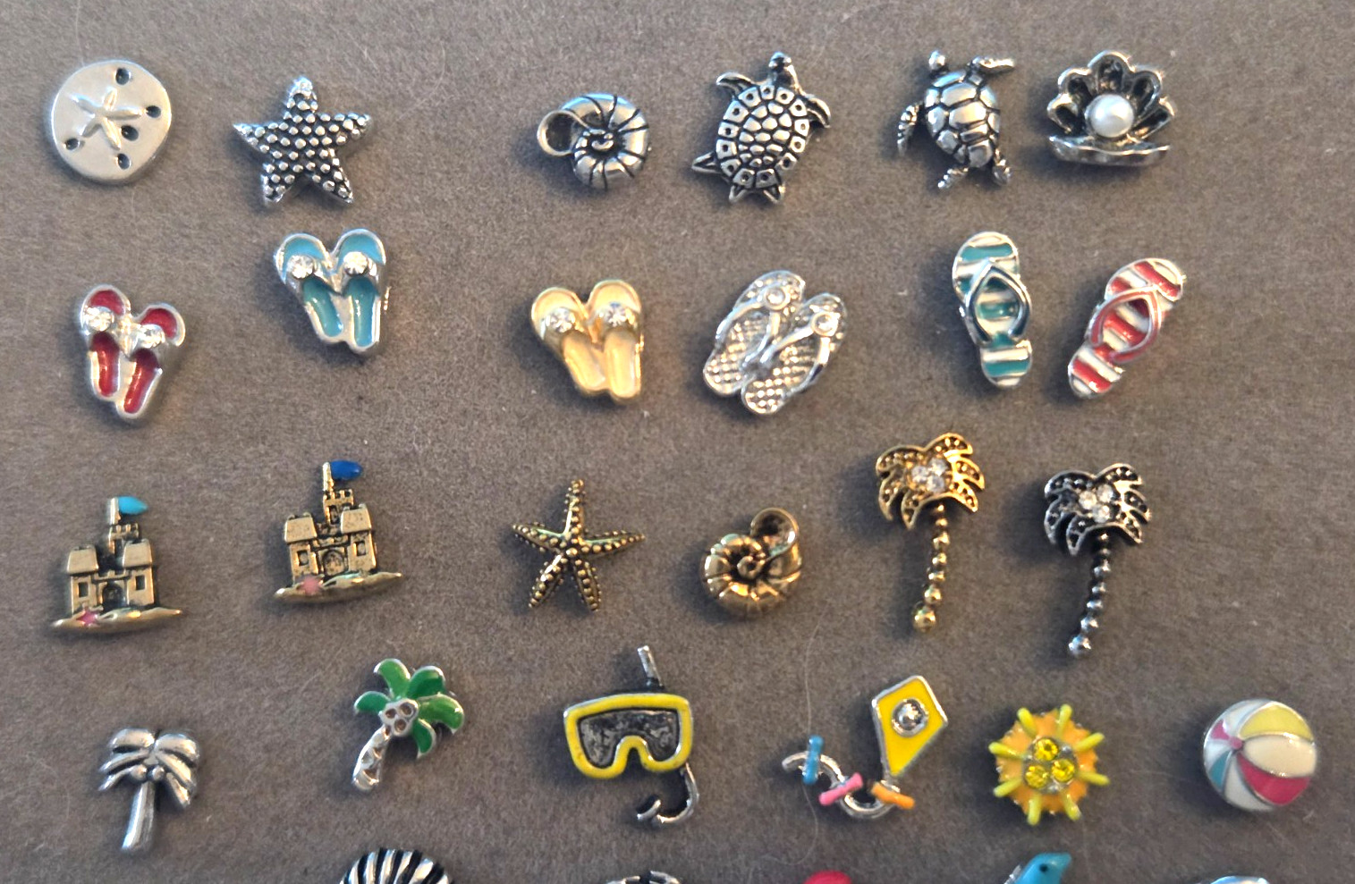 Origami Owl Beach Ocean Travel Sea Vacation Charms NEW Authentic *YOUR CHOICE*